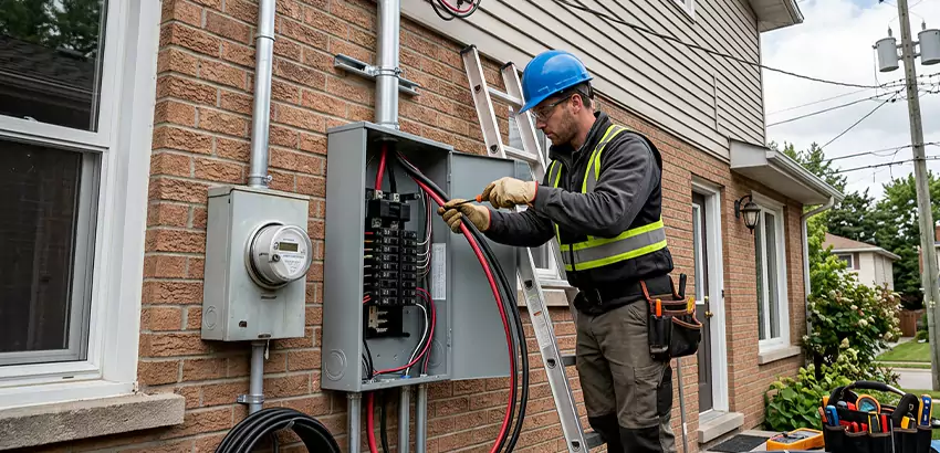 Outdoor Subpanel Installation in Delaware