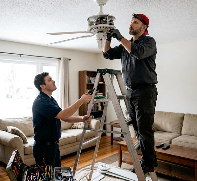 Professional Ceiling Fan Repair: Your Local Fan Specialist in Delaware, OH