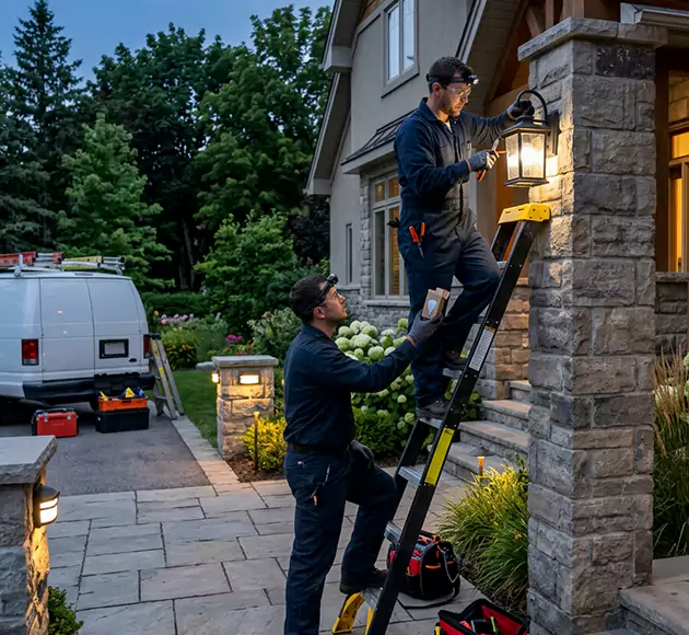 Professional Outdoor Lighting Repair: Your Local Fixture Fix Team in Delaware, OH