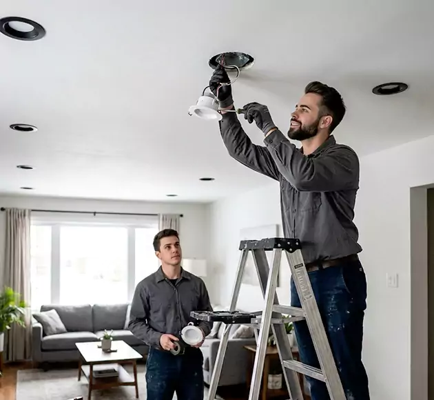 Professional Recessed Lighting Installation: Your Local Lighting Team in Delaware, OH