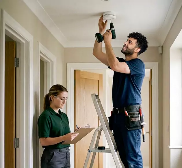 Professional Smoke Alarm Installation: Your Local Fire Safety Team in Delaware, OH